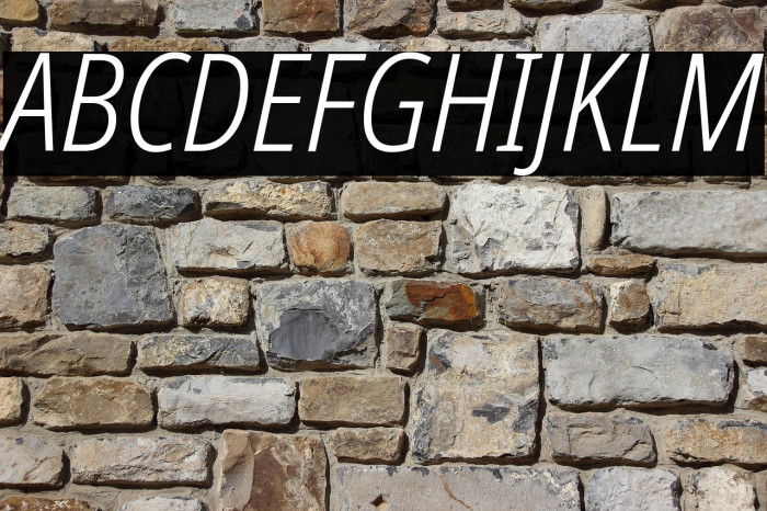 Noto Sans Condensed Light Italic Example 1