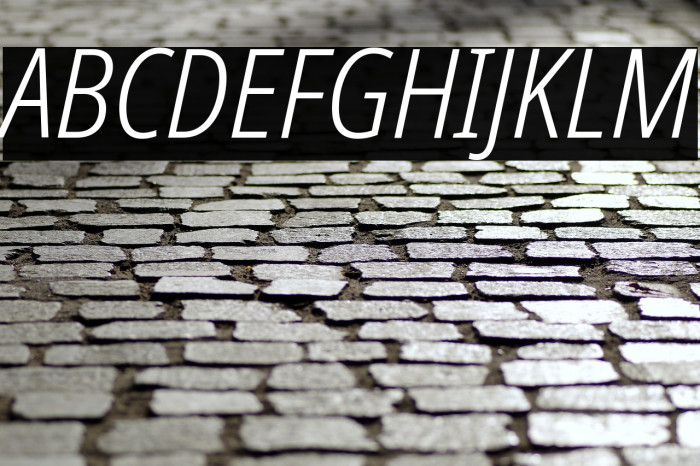 Noto Sans Condensed Light Italic Example 2