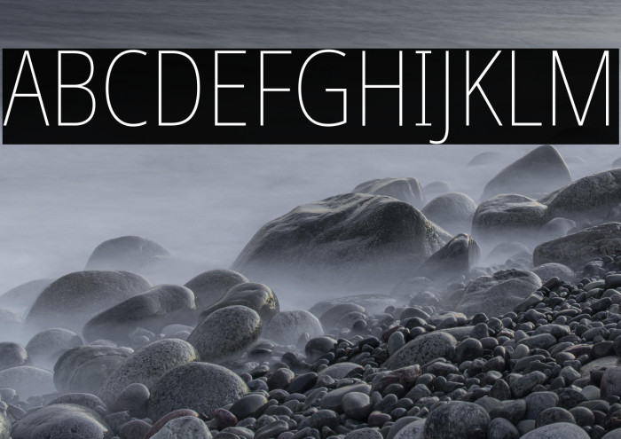 Noto Sans Condensed Thin Example 1