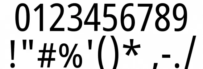 Noto Sans Devanagari Condensed Fuentes OTROS CHARS