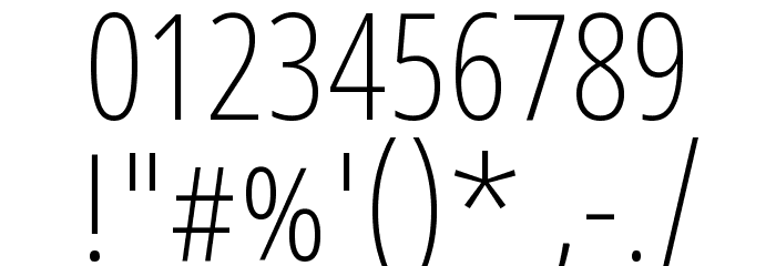 Noto Sans Devanagari ExtraCondensed ExtraLight Font OTHER CHARS