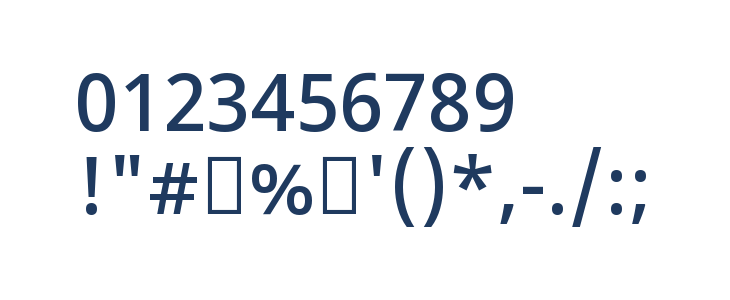 Noto Sans Devanagari Medium Other Characters