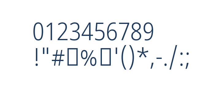Noto Sans Devanagari SemiCondensed Light Other Characters