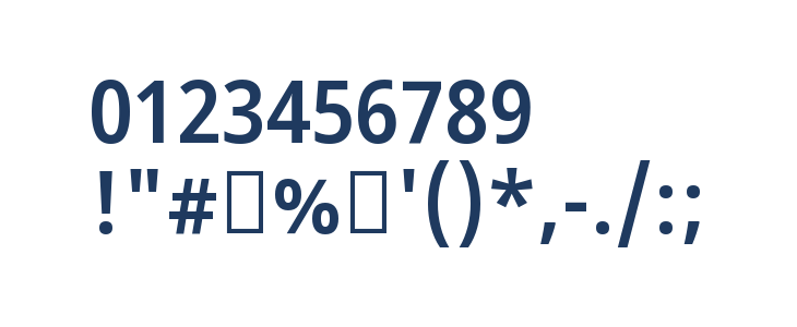 Noto Sans Devanagari SemiCondensed SemiBold Other Characters