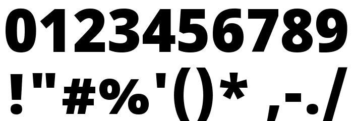 Noto Sans Devanagari UI Black Font OTHER CHARS