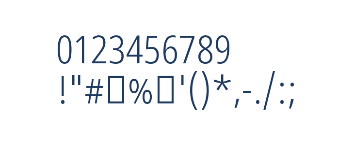 Noto Sans Devanagari UI Condensed Light Other Characters