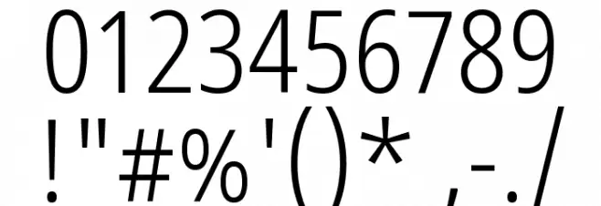 Noto Sans Devanagari UI Condensed Light Font OTHER CHARS