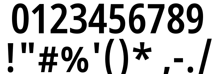 Noto Sans Devanagari UI Condensed SemiBold Font OTHER CHARS