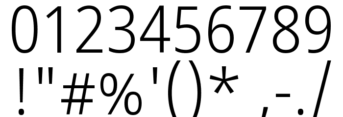 Noto Sans Devanagari UI SemiCondensed Light Font OTHER CHARS