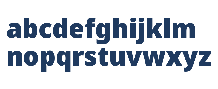 Noto Sans Display Black Lowercase