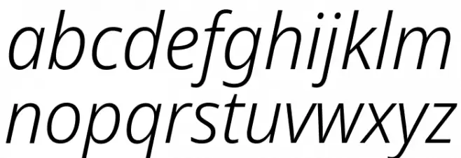 Noto Sans Display Light Italic Fuentes MINÚSCULAS