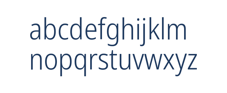 Noto Sans Display SemiCondensed Light Lowercase