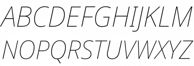 Noto Sans Display Thin Italic Шрифта ВЕРХНИЙ