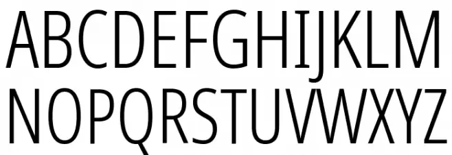 Noto Sans ExtraCondensed Light Шрифта ВЕРХНИЙ