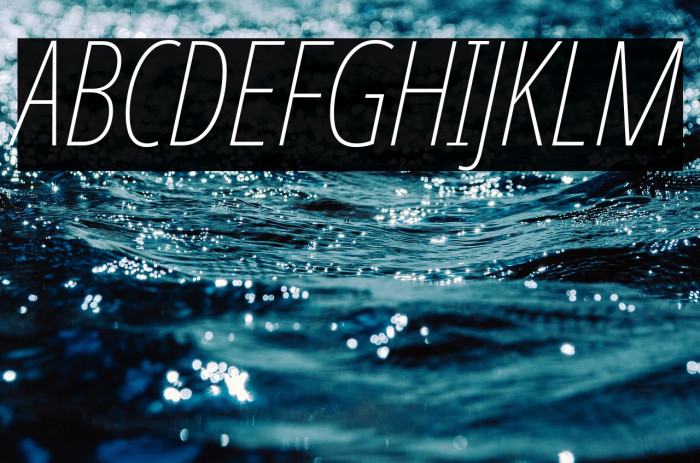 Noto Sans ExtraCondensed Thin Italic Example 1