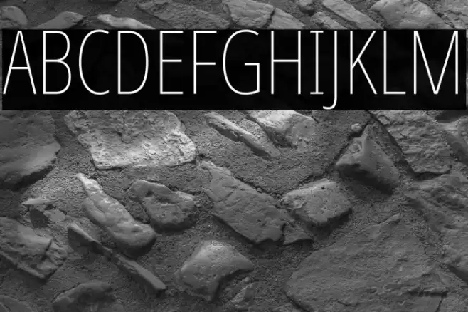 Noto Sans ExtraCondensed Thin Font examples