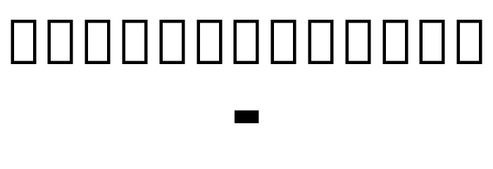 Noto Sans Georgian ExtraCondensed ExtraBold Font OTHER CHARS