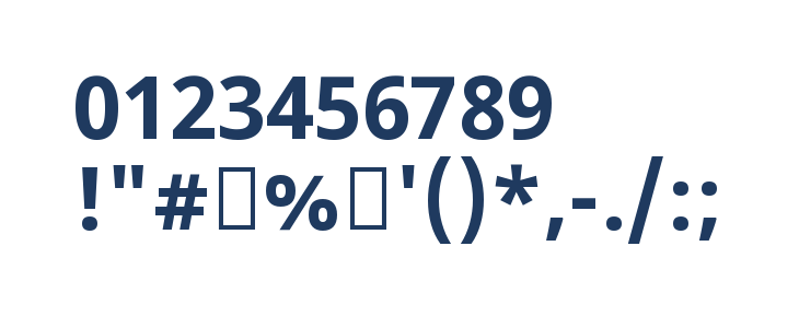 Noto Sans Gujarati UI Bold Other Characters