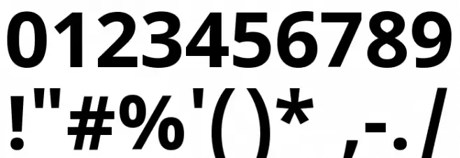 Noto Sans Kannada Bold Font OTHER CHARS