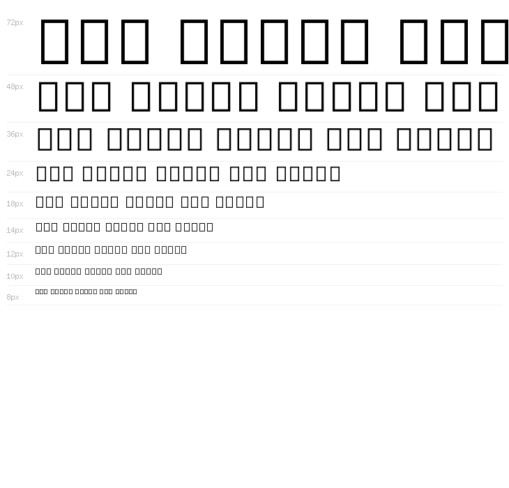 Noto Sans Kannada Bold Waterfall