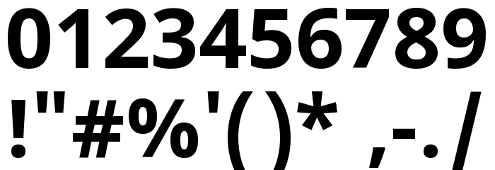 Noto Sans Kannada UI Bold Font OTHER CHARS