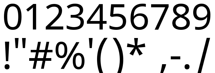 Noto Sans Kannada UI Font OTHER CHARS