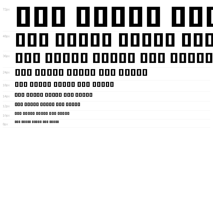 Noto Sans Khmer Condensed Black Waterfall