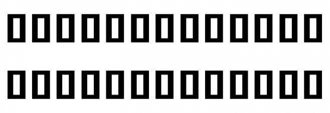 Noto Sans Khmer Condensed ExtraBold Caratteri MAIUSCOLE