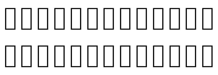 Noto Sans Khmer Condensed ExtraLight Font LOWERCASE
