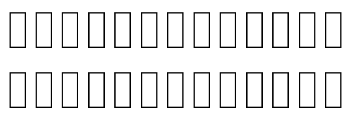 Noto Sans Khmer Condensed Thin Font LOWERCASE