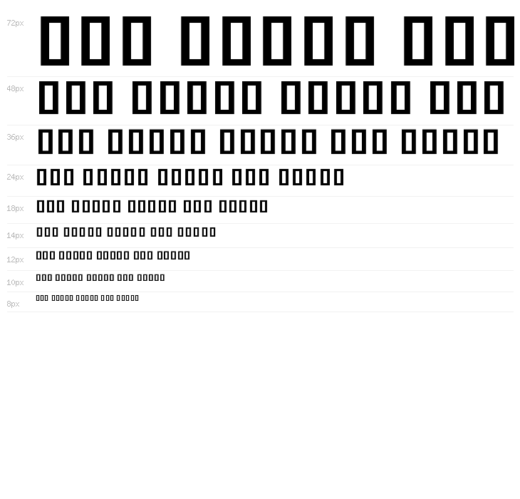 Noto Sans Khmer ExtraCondensed Bold Waterfall