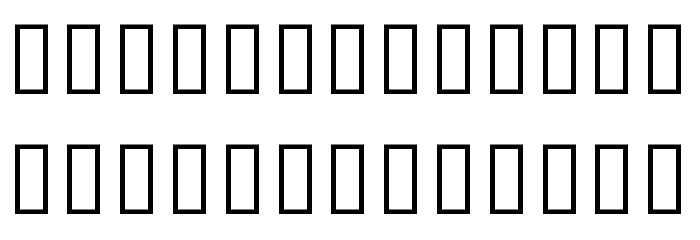 Noto Sans Khmer ExtraCondensed Light Font LOWERCASE