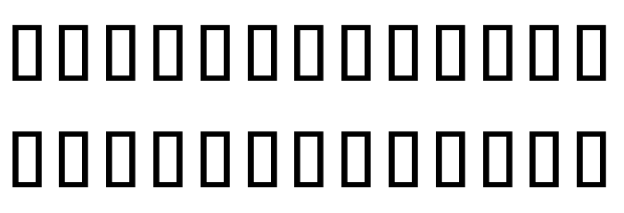 Noto Sans Khmer ExtraCondensed Font LOWERCASE