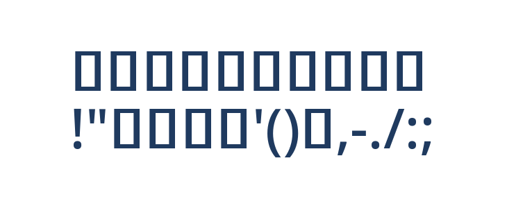 Noto Sans Khmer Medium Other Characters