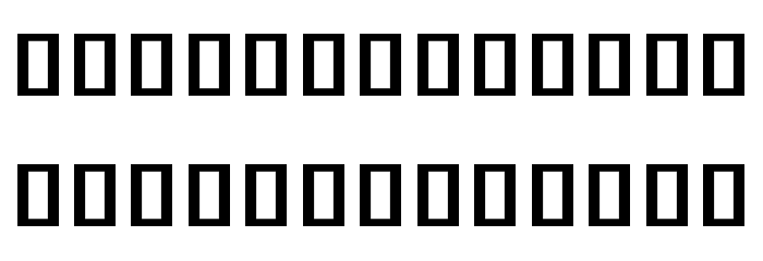 Noto Sans Khmer SemiBold Font LOWERCASE