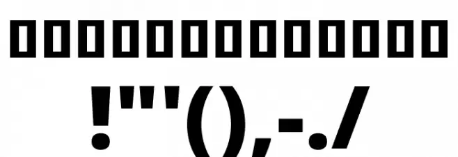 Noto Sans Khmer SemiCondensed Black Font OTHER CHARS