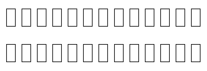 Noto Sans Khmer Thin Font LOWERCASE