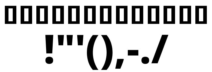 Noto Sans Khmer UI Condensed ExtraBold Font OTHER CHARS