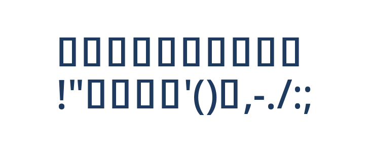 Noto Sans Khmer UI Condensed Medium Other Characters