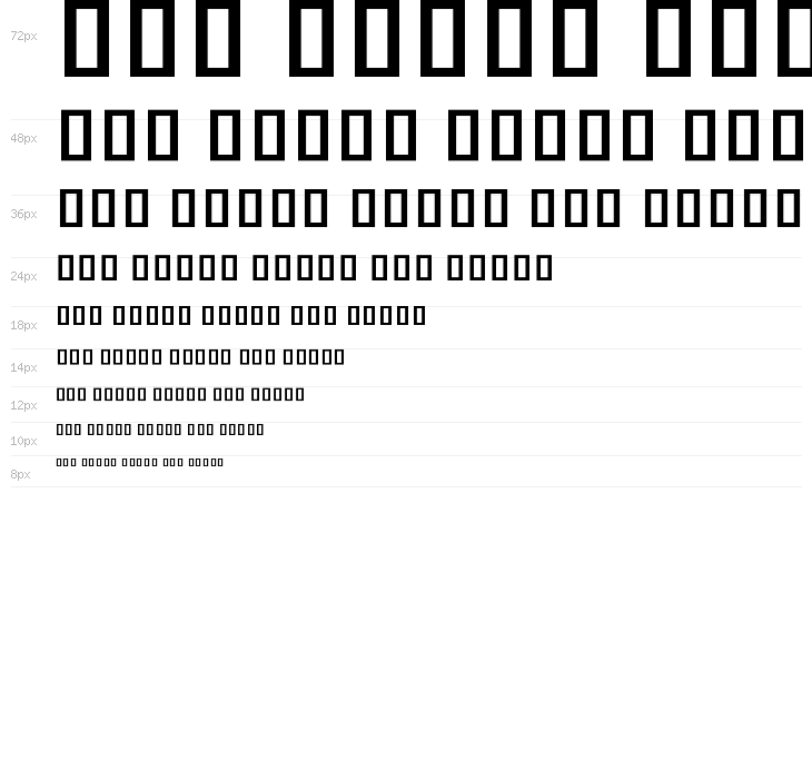 Noto Sans Khmer UI Condensed SemiBold Waterfall