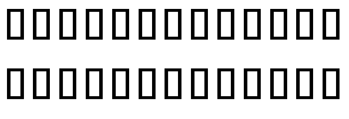 Noto Sans Khmer UI Condensed Font LOWERCASE