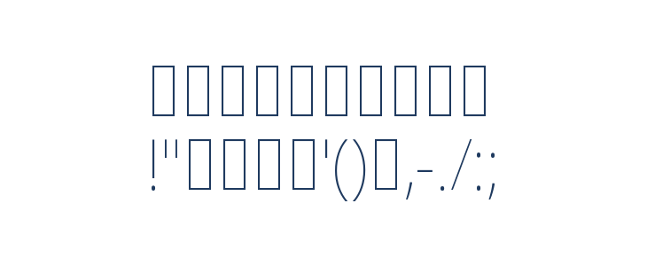 Noto Sans Khmer UI ExtraCondensed Thin Other Characters