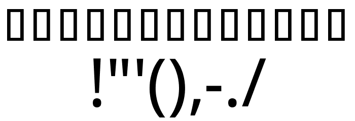 Noto Sans Khmer UI ExtraCondensed Font OTHER CHARS