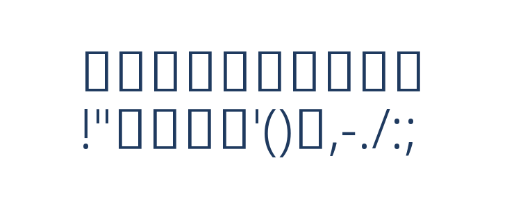 Noto Sans Khmer UI Light Other Characters