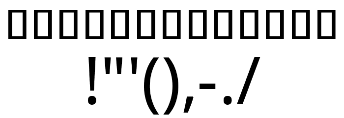 Noto Sans Khmer UI Regular Font OTHER CHARS