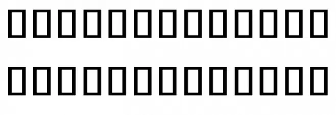 Noto Sans Khmer UI Regular 字体 大写