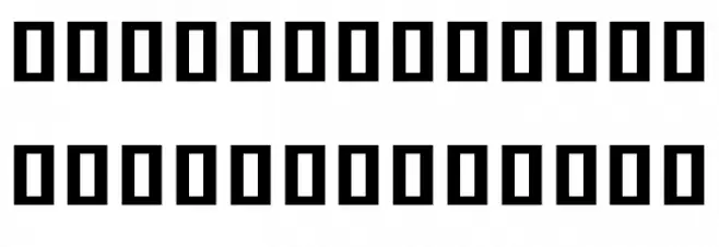 Noto Sans Khmer UI SemiCondensed ExtraBold Caratteri MAIUSCOLE