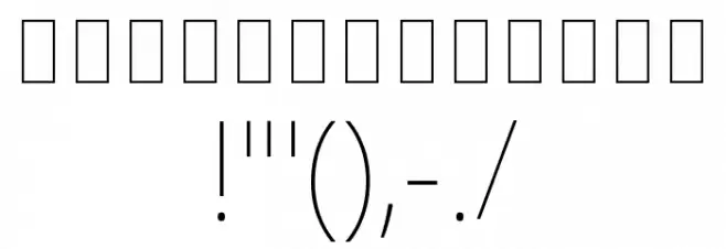 Noto Sans Khmer UI Thin Font OTHER CHARS