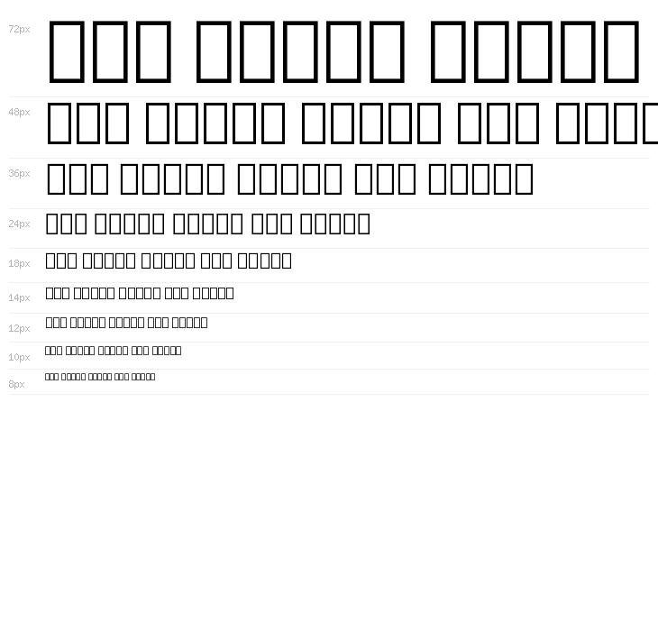 Noto Sans Lao UI Condensed ExtraLight Waterfall