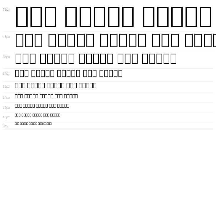 Noto Sans Lao UI SemiCondensed Medium Waterfall